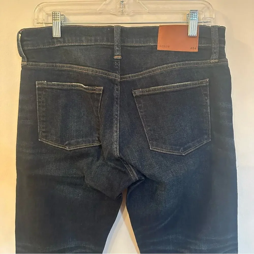 Men's J. Crew Jeans Sz 30 x 30 Dark Denim Slim Fit Jeans